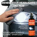 Car Headlight Restorer Spray – Clears Cloudy & Yellow Lenses Headlight Restorer Spray QXL Default Title