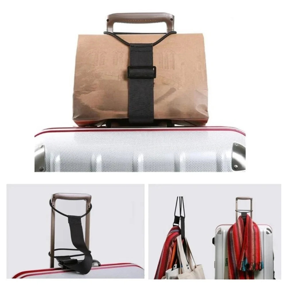 Adjustable Elastic Luggage Strap | Bungee Suitcase Belt Luggage Strap QXL