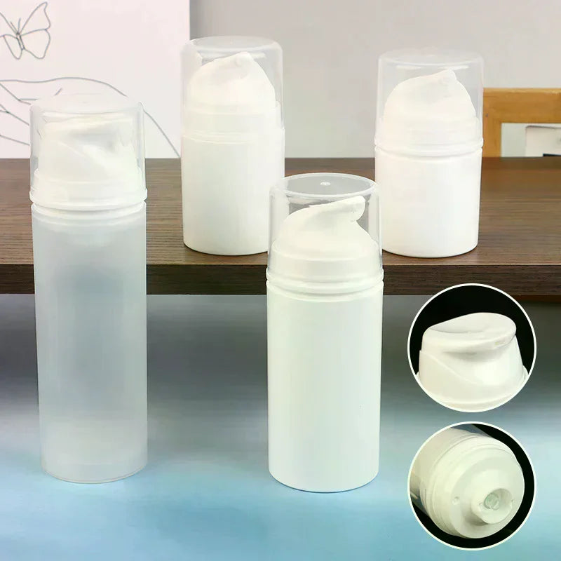 Refillable Vacuum Pump Bottles for Travel | 30ml–150ml Lotion Travel Pump Bottle QXL