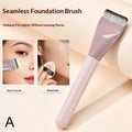 Foundation Brush, Mixing Palette & Powder Puff Set | 3-Piece Makeup Brush Set QXL A