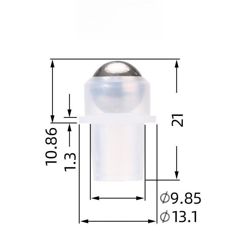 Stainless Steel Roller Ball Fitments for 5ml & 10ml Bottles | 5/10pk Roller Ball Fitment QXL