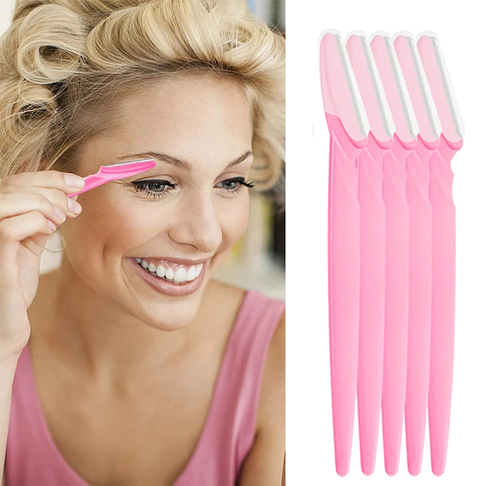 Face & Eyebrow Razor Set | Dermaplaning Tool for Women & Men Face & Eyebrow Razor QXL