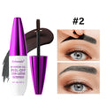 Peel-Off Eyebrow Tint Gel | Waterproof Long-Lasting Brow Color Eyebrow Tint Gel QXL 2BROWN