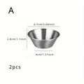 Stainless Steel Dipping Sauce Cups | Ramekins & Saucers Dipping Sauce Cups QXL A