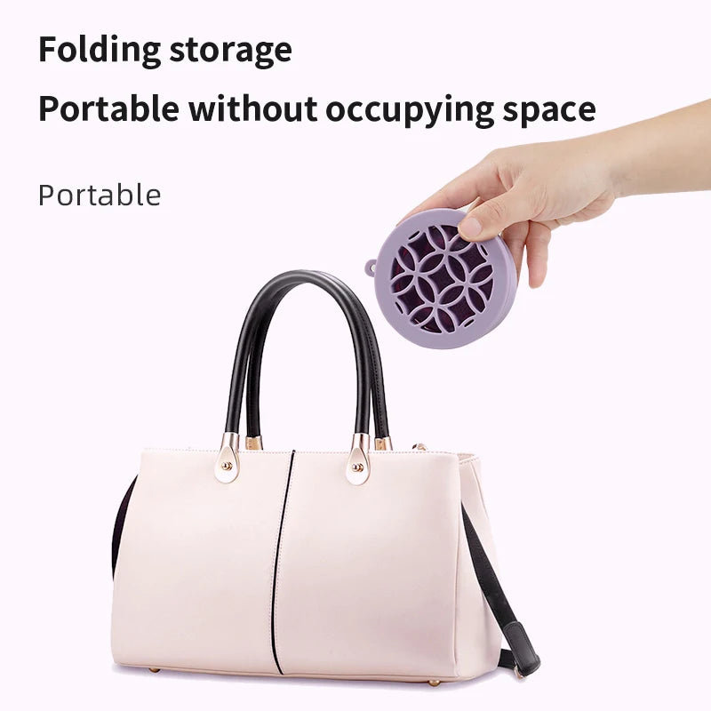 Silicone Folding Makeup Brush Cleaning & Drying Cup Brush Cleaning Cup QXL