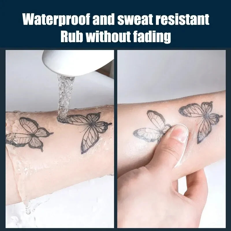 30-Pack Cartoon Temporary Tattoo Stickers | Waterproof Body Art Temporary Tattoo Stickers QXL
