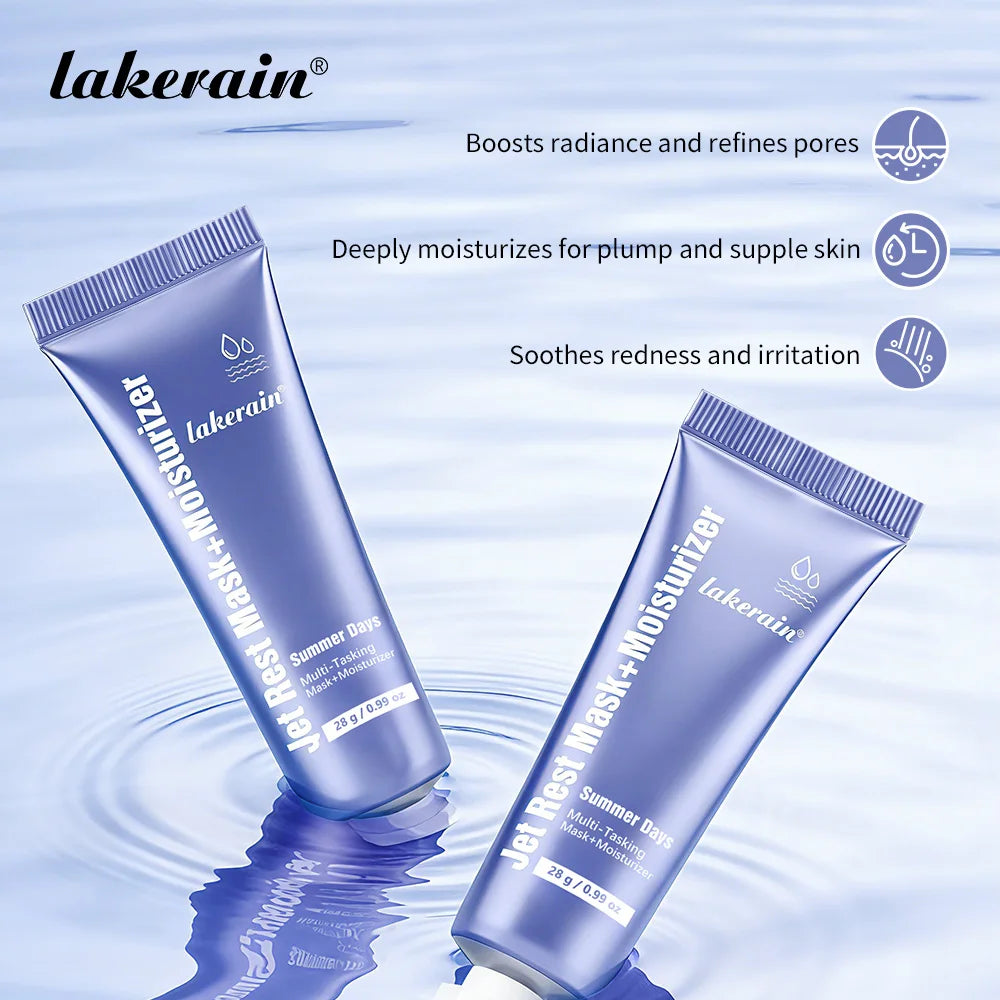 2-in-1 Daily Moisturizer & Overnight Face Mask | Deep Hydration Face Moisturizer Mask QXL