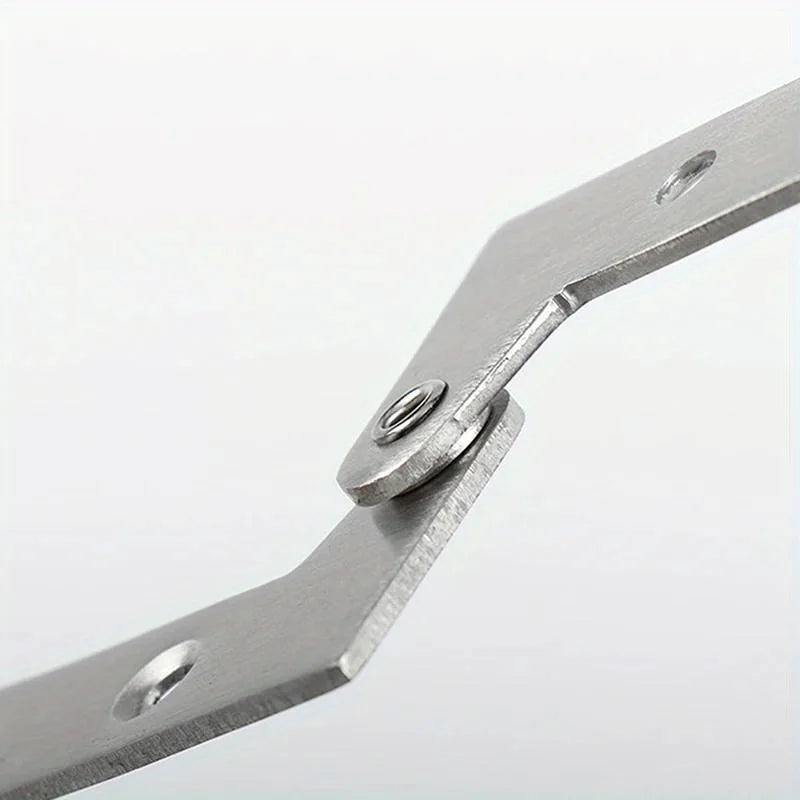 5-Pack Stainless Steel Hidden Cabinet Door Hinges | Home DIY Cabinet Door Hinge QXL