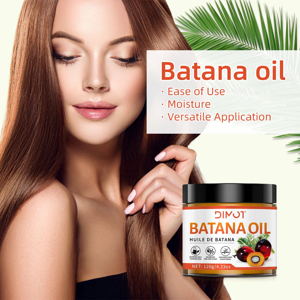 Batana Oil Hair Mask – Thicker, Smoother Hair for Men & Women Hair Treatment Mask QXL