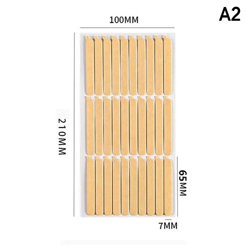 30/33-Pc Double-Sided Nail Display Tape Dots | Clear Adhesive Nail Display Tape QXL A2