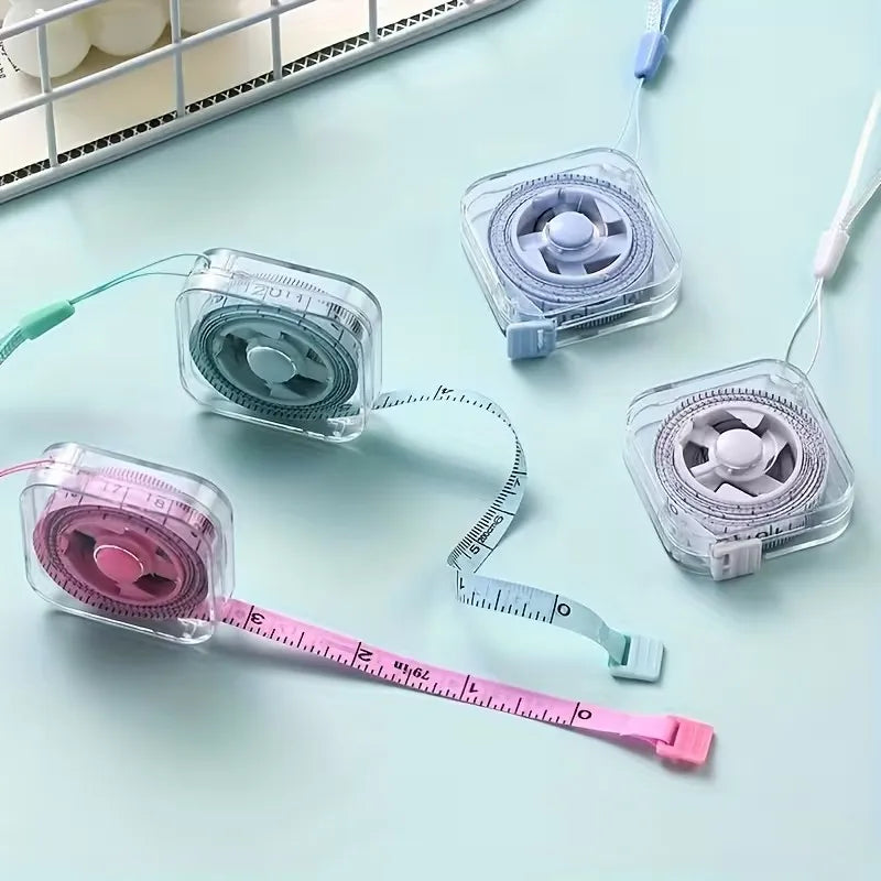 2m Soft Tape Measure – Retractable Lock, cm & inch Marks Soft Tape Measure QXL