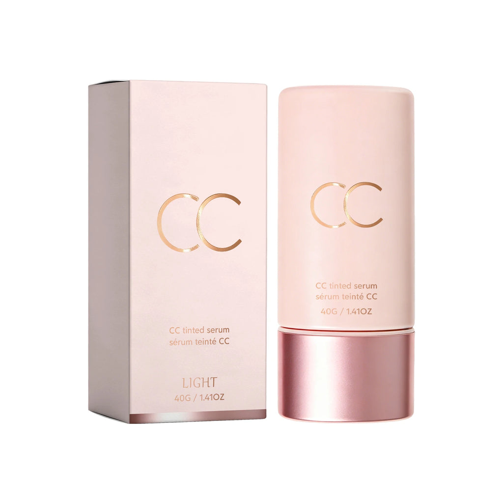 CC Tinted Moisturizer Tone-Up Cream | Hydrating Foundation 40g CC Tinted Cream QXL Ivory white