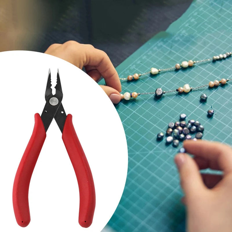 Jewelry Crimping Pliers | Jump Rings, Split Rings DIY Tool Jewelry Making Pliers QXL