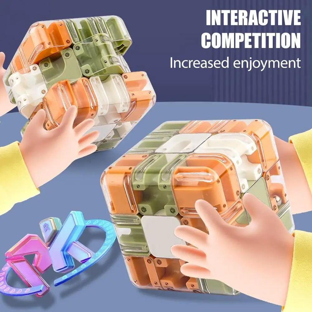 3D Maze Cube Ball Puzzle – Logic & Spatial Thinking Toy Puzzle Cube Toy QXL
