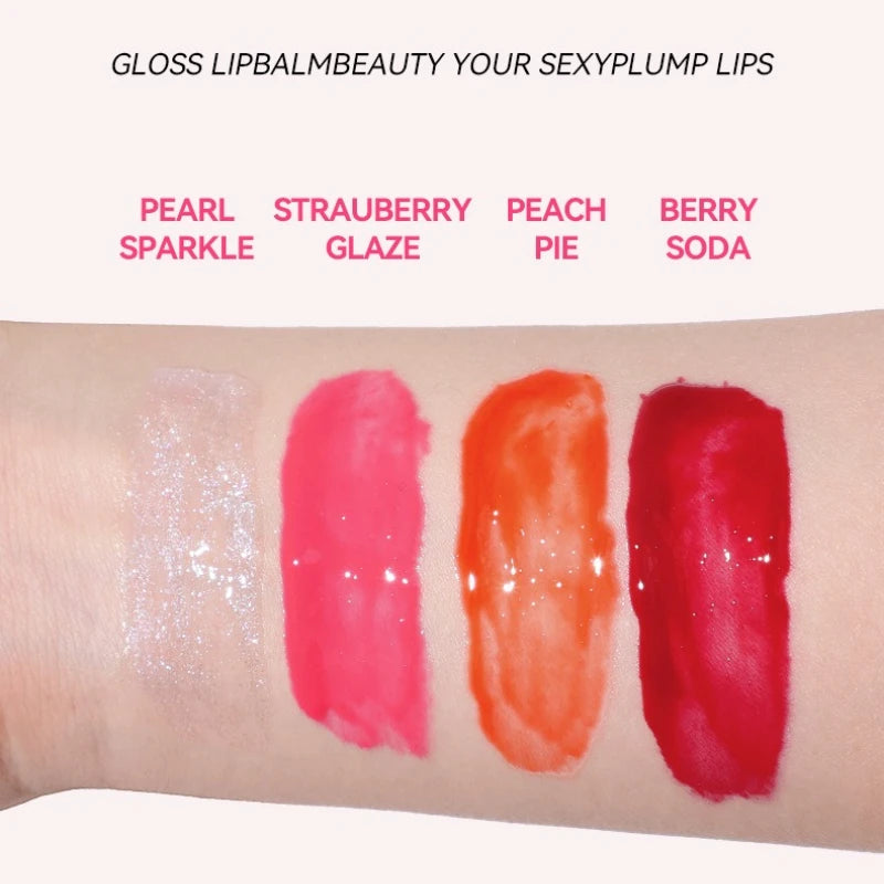 Fruit-Flavored Hydrating Lip Serum | Non-Transfer Moisturizer Lip Serum QXL