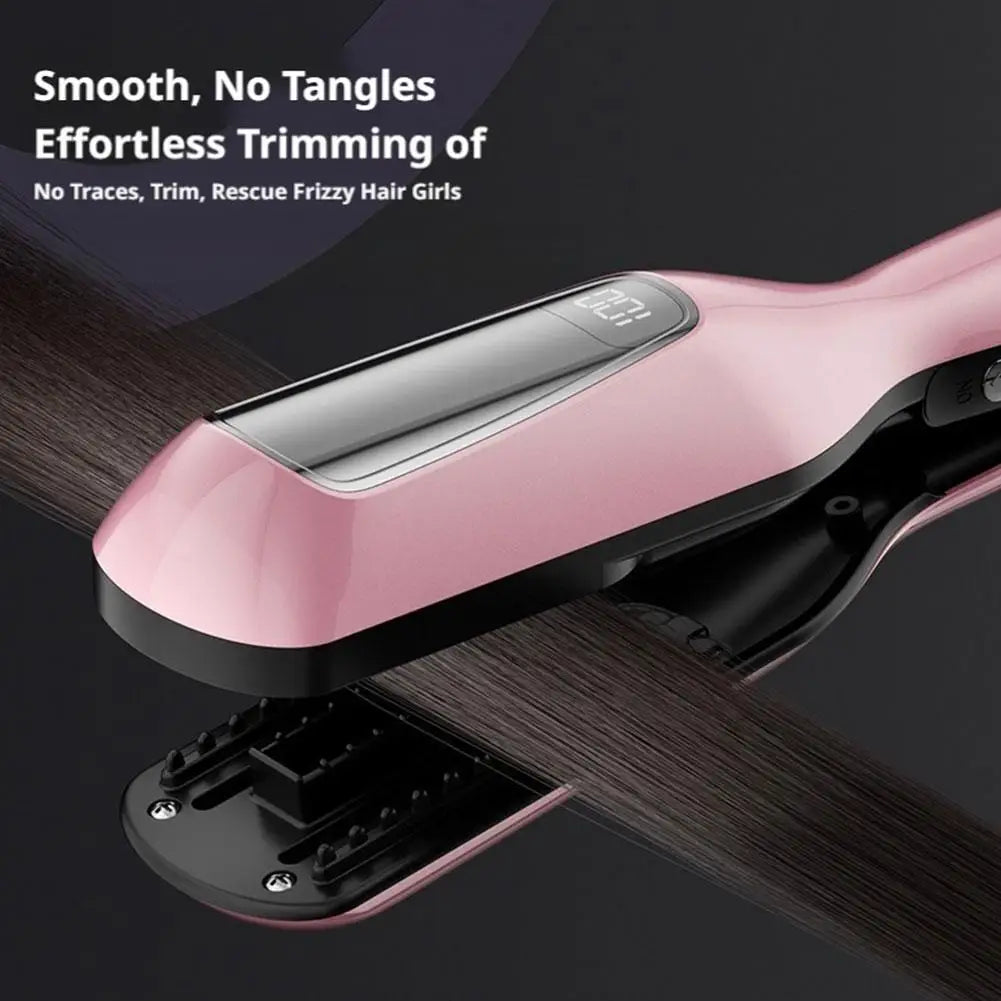 2-in-1 Negative Ion Split End Trimmer & Hair Straightener Hair Straightener Trimmer QXL