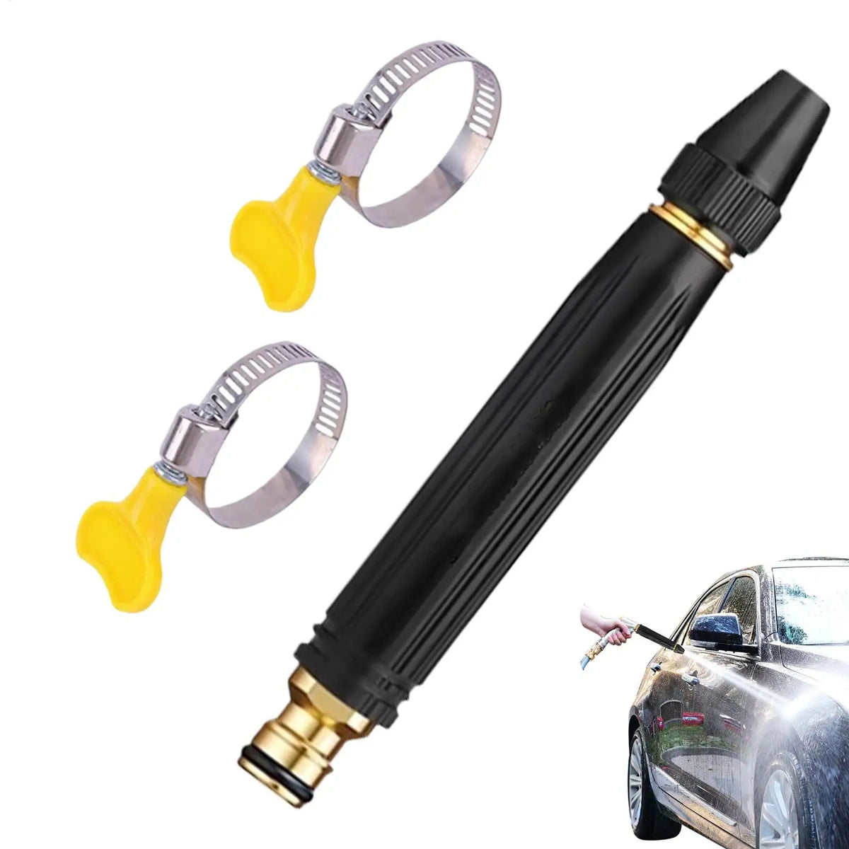 Adjustable High-Pressure Garden Hose Spray Nozzle Quick Connect Garden Hose Nozzle QXL