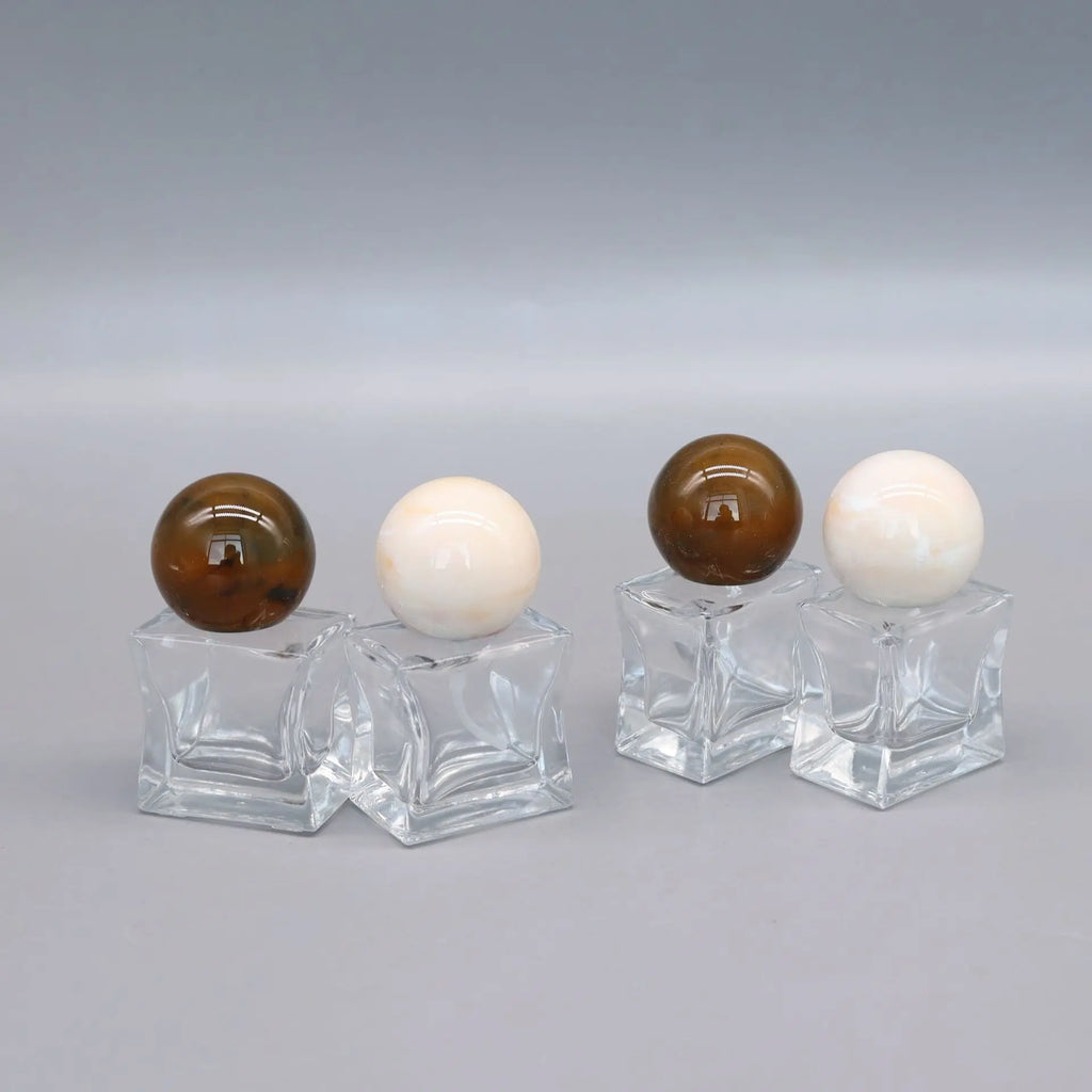 15ml Star Glass Perfume Spray Bottle | Snap-Top Bayonet Cap Perfume Spray Bottle QXL