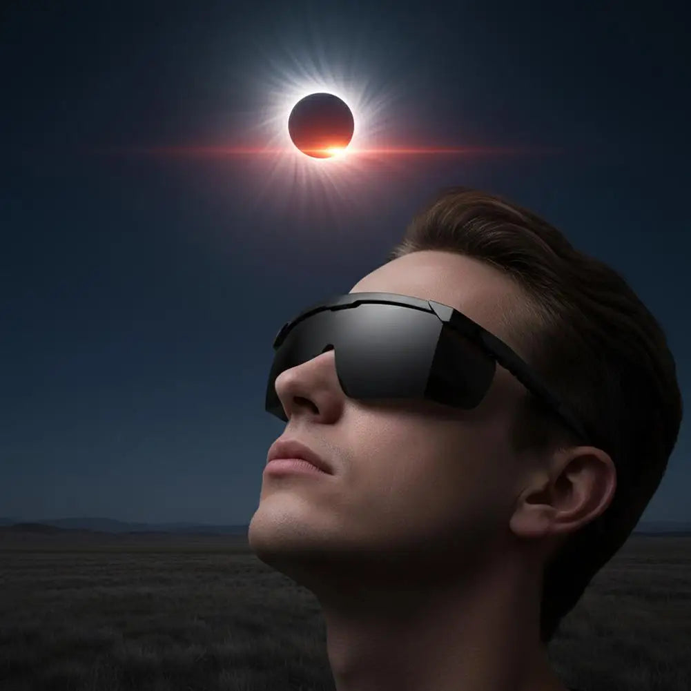 Solar Eclipse Glasses – ISO 12312-2 UV Filter Shades for All Ages Eclipse Viewing Glasses QXL