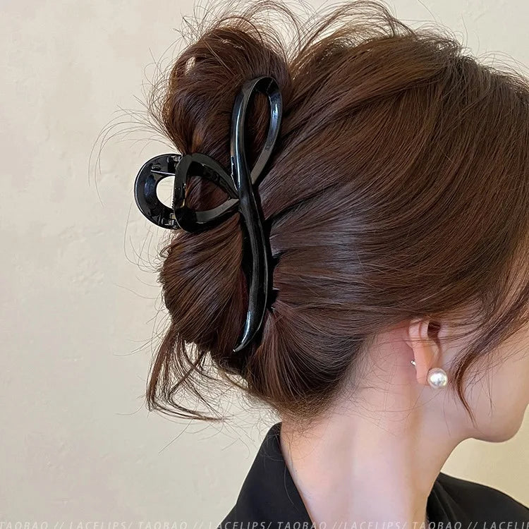 Premium Acetate Shark Clip – Non-Slip Bun Maker for Women Hair Clip QXL