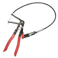 Flexible Cable Hose Clamp Pliers | 24.4" Auto Repair Tool Hose Clamp Pliers QXL Red