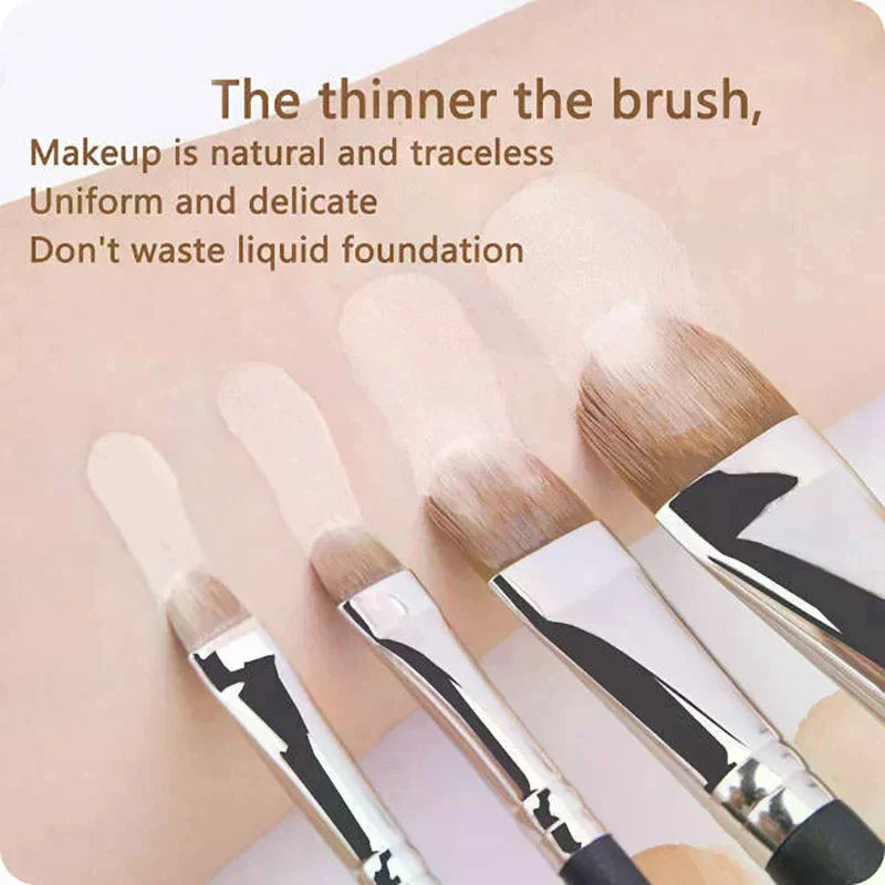 YOVIP Ultra-Thin Flat Foundation & Concealer Makeup Brush Foundation Makeup Brush QXL