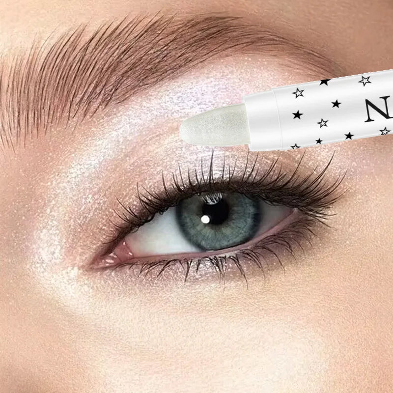 Pearl White Shimmer Eye Highlighter Pencil | Waterproof 2g Eye Highlighter Pencil QXL