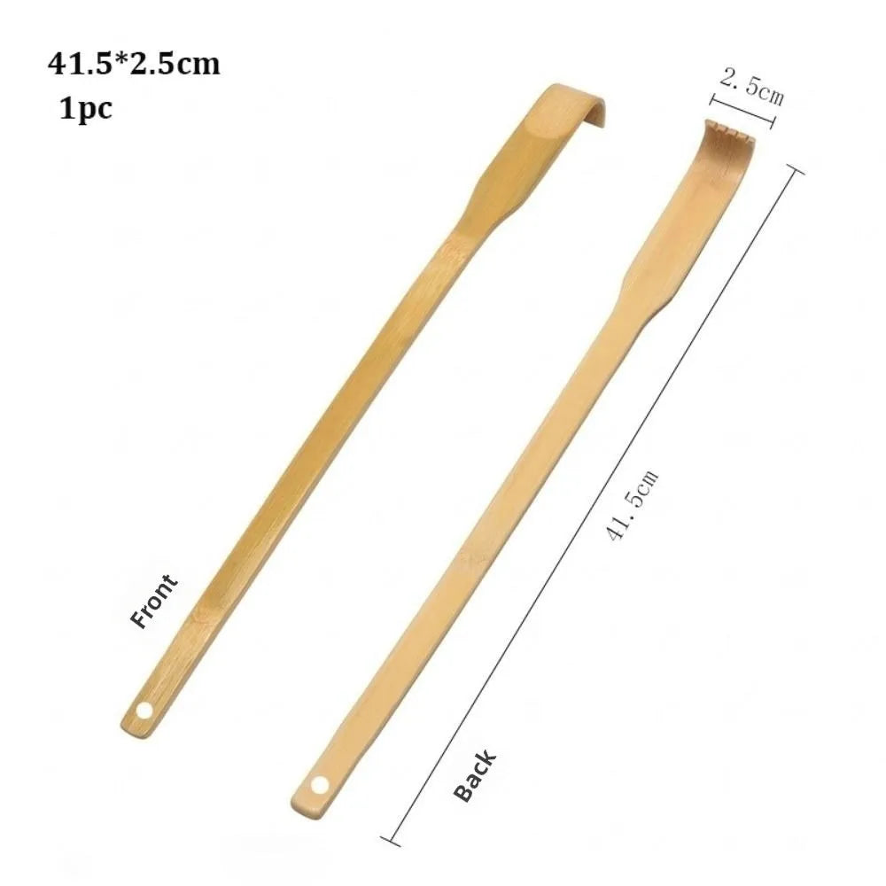 Bamboo Back Scratcher & Body Roller Stick | 11 Styles Back Scratcher QXL