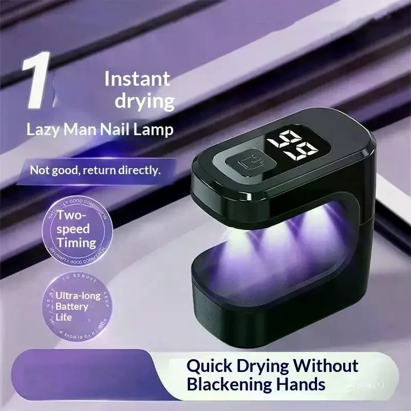 Mini UV LED Nail Lamp 3W | Portable Gel Curing Light 30/60s UV LED Nail Lamp QXL