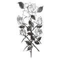Waterproof Temporary Tattoo Stickers – Rose & Butterfly Designs Temporary Tattoo Sticker QXL 19