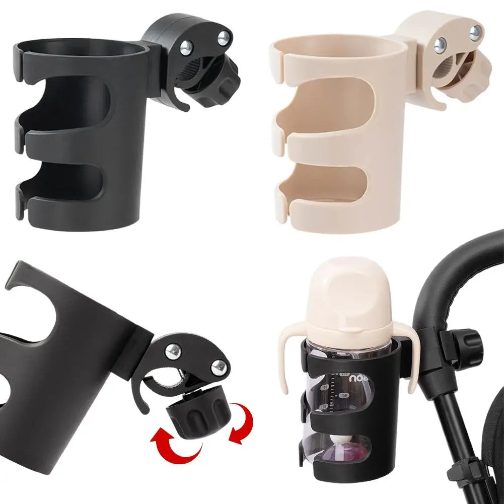 Universal Adjustable Cup Holder for Stroller & Bike | Clamp-On Clamp-On Cup Holder QXL