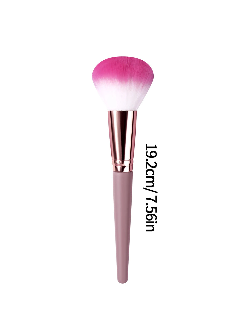 KOSSHOW Soft Fiber Powder & Blush Makeup Brush – Purple Makeup Brush QXL