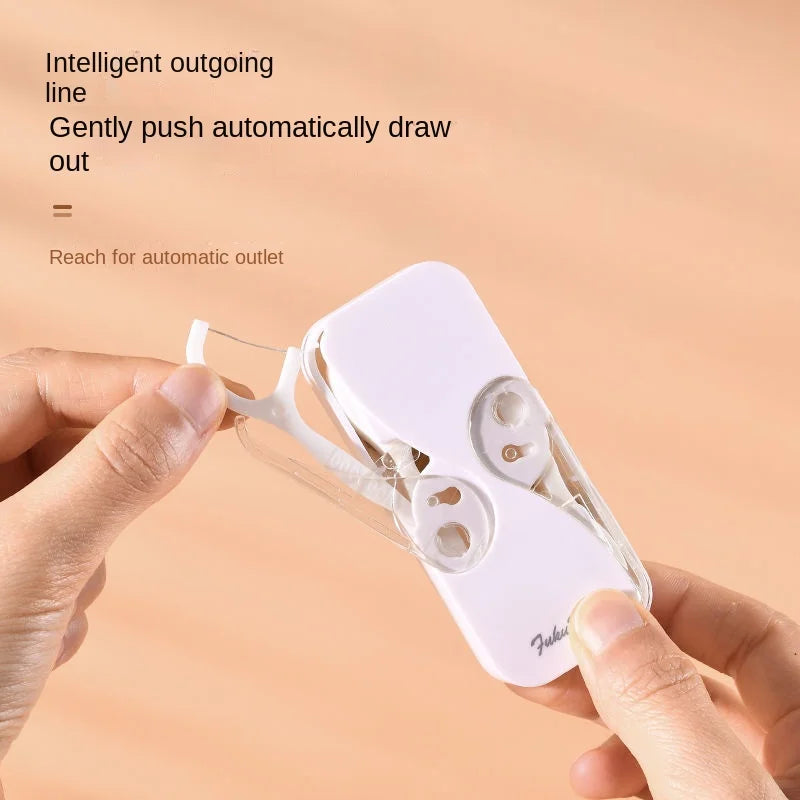 Automatic Dental Floss Dispenser Box | Portable Holder Floss Dispenser QXL
