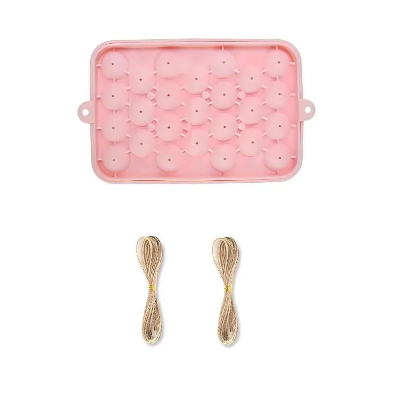 DIY Grape Silicone Soap Mold Kit | Homemade Bath Soap Gift Soap Making Mold Kit QXL Pink