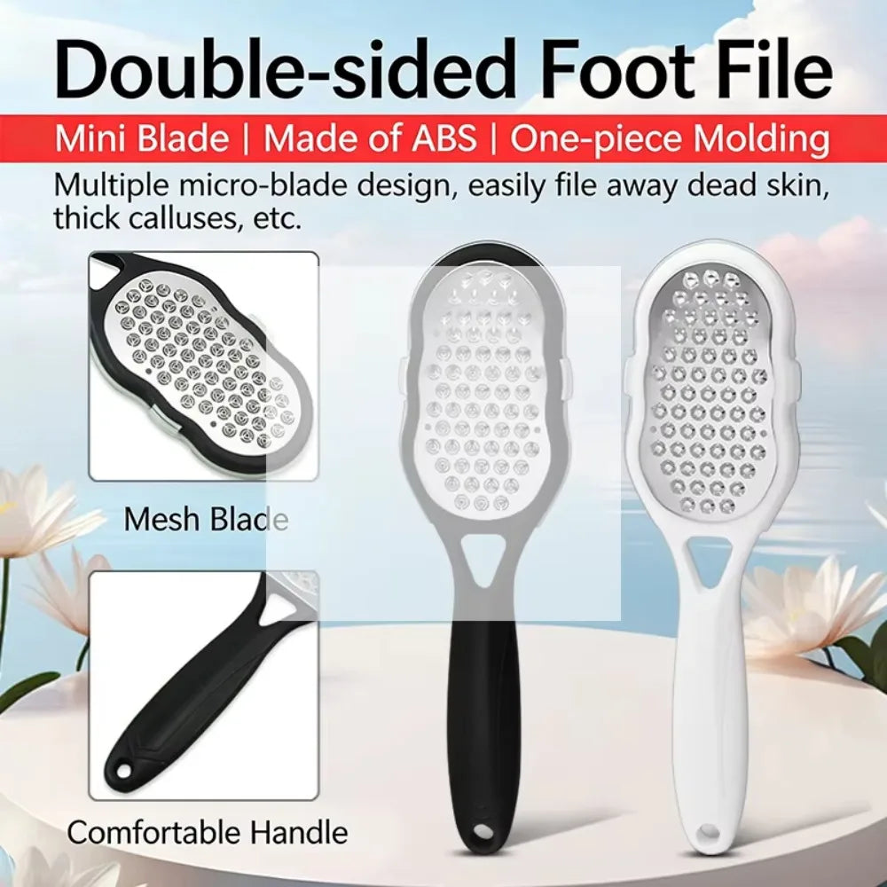Stainless Steel Foot File & Callus Remover with Cover Foot File QXL