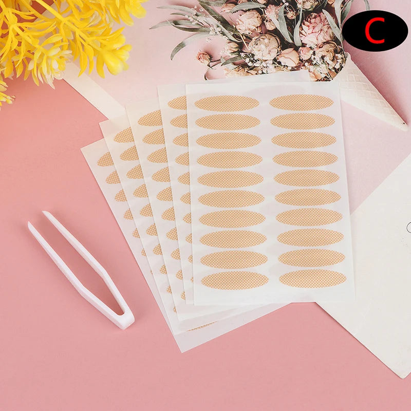 200-Pack Invisible Double Eyelid Tape Stickers | Transparent Eyelid Tape Stickers QXL C