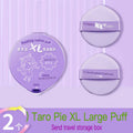Large Soft Powder Puff Sugar Design | Air Cushion Foundation Cosmetic Powder Puff QXL Two plus one box China Mainland