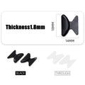 5-Pair Silicone Anti-Slip Nose Pads for Glasses & Sunglasses Eyewear Nose Pads QXL 1.8mm White