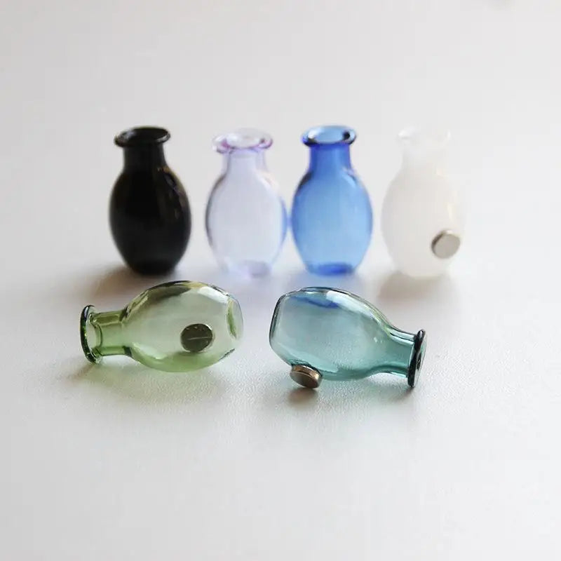 3D Glass Vase Fridge Magnet | Mini Micro Landscape Decor Decorative Fridge Magnet QXL