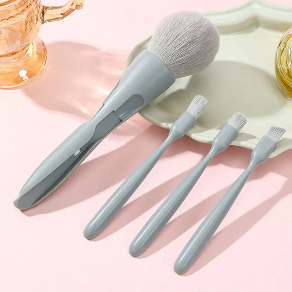 Magnetic 4-in-1 Transformable Makeup Brush | Powder & Concealer Transformable Makeup Brush QXL