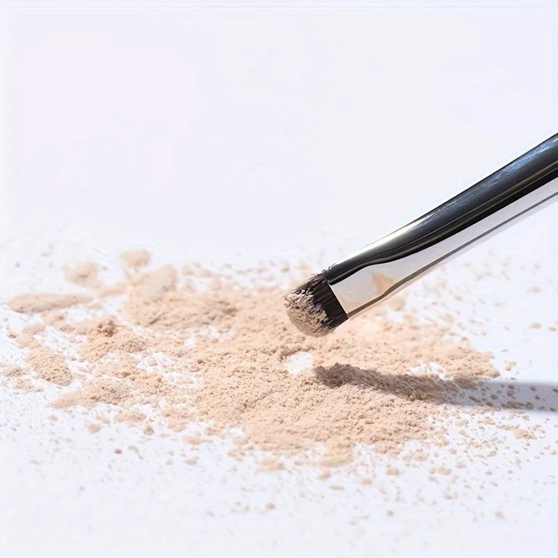 3-Pack Small Eyeshadow Brushes | Natural Horse Hair Blending Eyeshadow Brush Set QXL