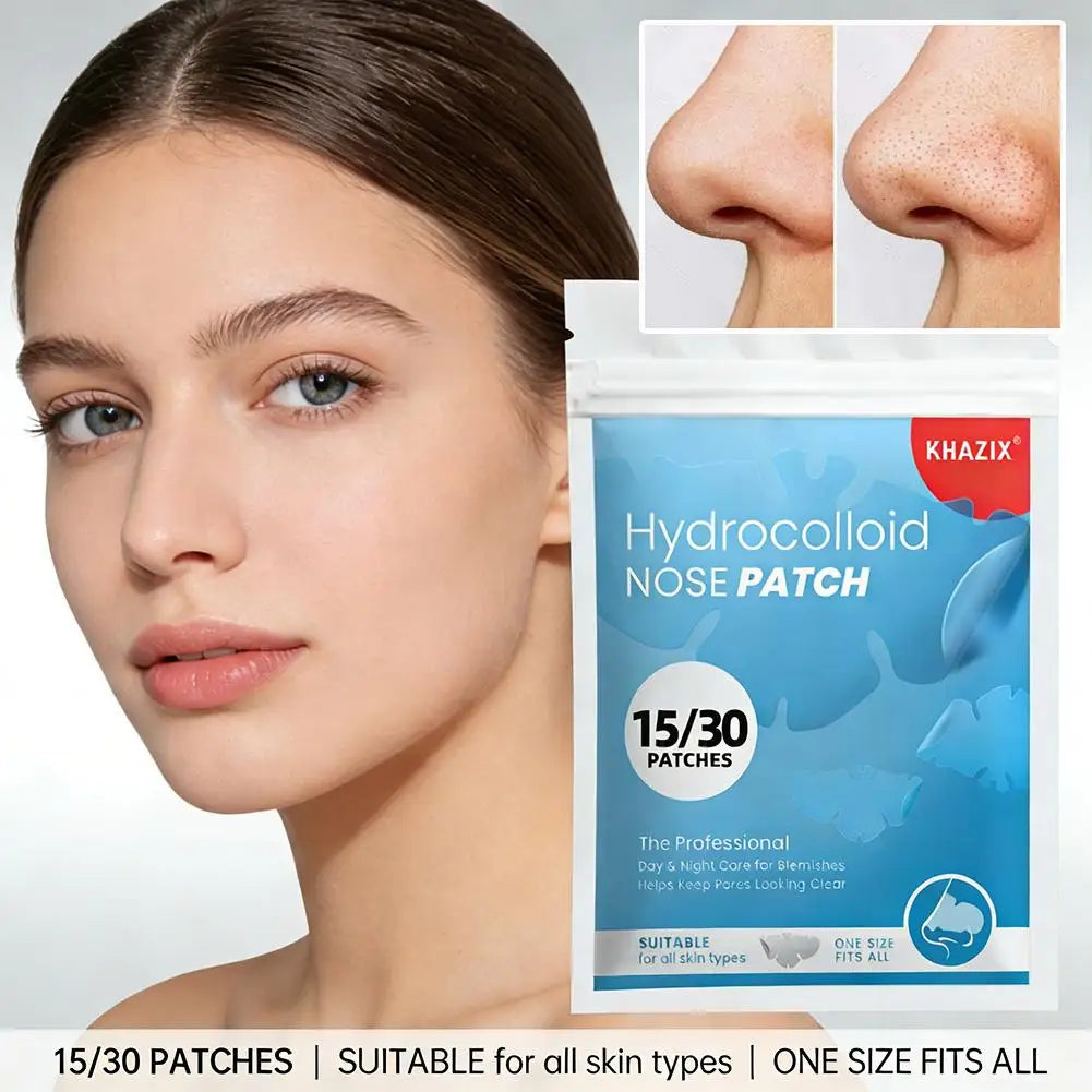 Pore-Cleansing Nose Strips | Oil-Absorbing Blackhead Patches Nose Cleansing Strips QXL