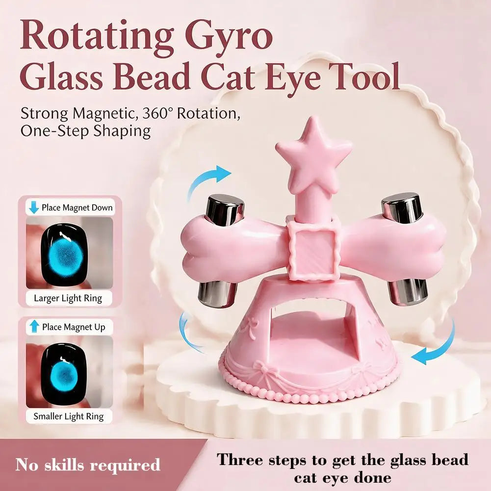 Rotating Cat Eye Magnet Tool | 360° Nail Art Magnet Nail Art Magnet Tool QXL