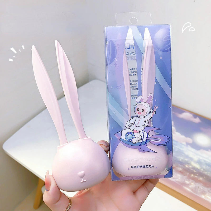 Rabbit Eyebrow Trimmer & Face Razor Shaping Blade Women Eyebrow Trimmer Razor QXL