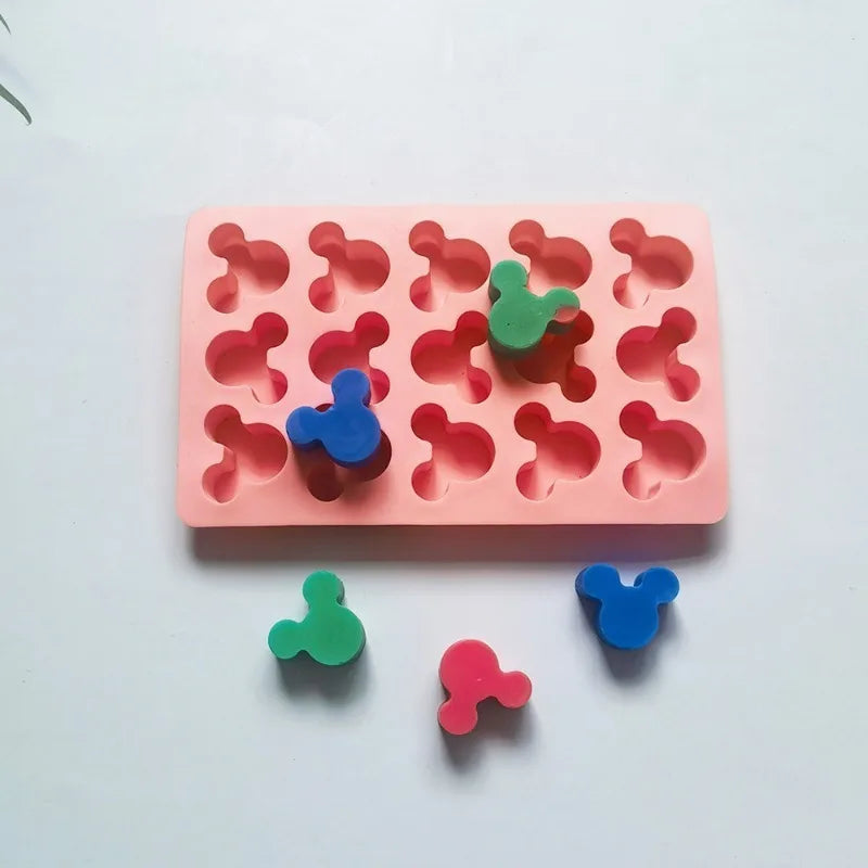Mouse Shaped Fondant Mold | Cake, Soap & Resin Craft Silicone Baking Mold QXL 1pc
