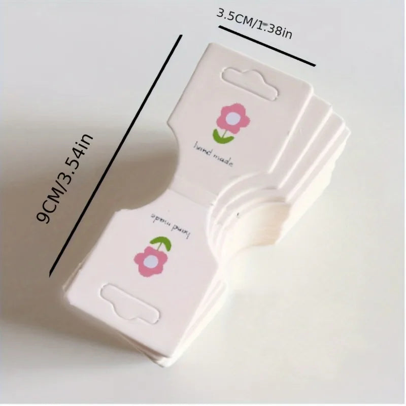 Flower Fold Jewelry Display Cards – Necklace & Bracelet Jewelry Display Cards QXL