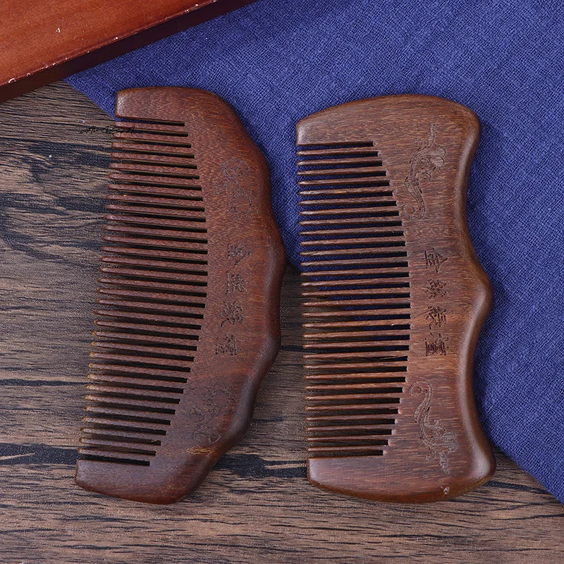 Sandalwood Labor Comb | Ergonomic Birthing Hand Tool Birthing Labor Comb QXL