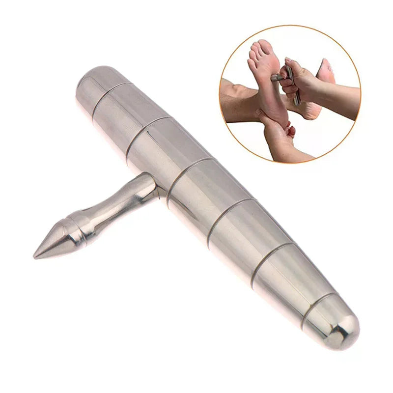 T-Bar Stainless Steel Trigger Point Massage Tool | Deep Tissue Trigger Point Massager QXL Default Title