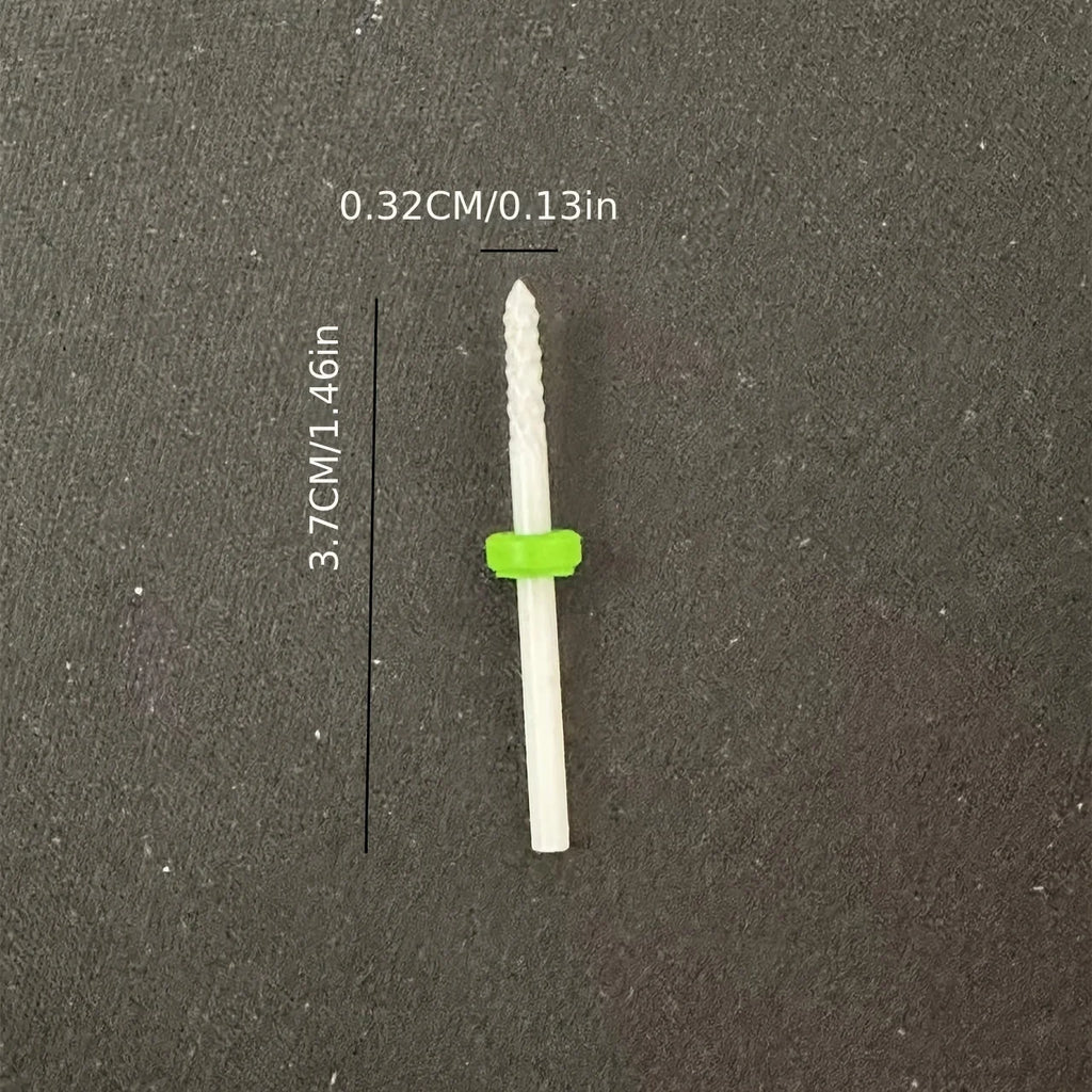 Ceramic Nail Drill Bit | Manicure & Pedicure Milling Cutter Nail Drill Bit QXL
