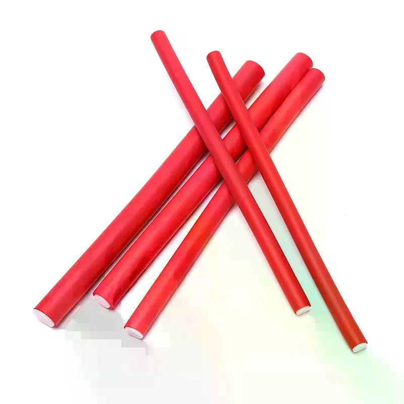 10-Pack Soft Foam Flexi Hair Curling Rods | Bendy Twist Rollers Foam Hair Curlers QXL